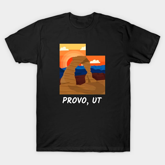 Provo, Utah T-Shirt by A Reel Keeper